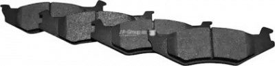 JP GROUP 5063700110 -  Колодки тормозные дисковые задние, комплект